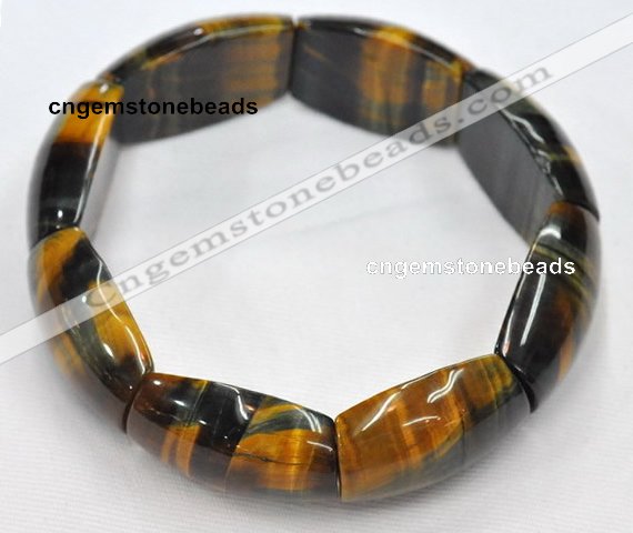 CTB21 12*18mm 7.5 inches tiger eye stretch bracelet wholesale