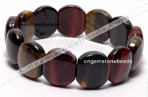 CTB25 7 inches 16*18mm tiger eye stretch bracelet wholesale