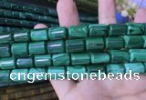 CTB260 15.5 inches 10*15mm tube natural malachite gemstone beads