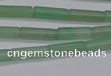 CTB326 15.5 inches 4*13mm tube green aventurine beads wholesale