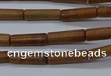 CTB331 15.5 inches 4*13mm tube Chinese picture jasper beads wholesale