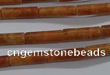 CTB336 15.5 inches 4*13mm tube tiger skin jasper beads wholesale