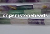 CTB348 15.5 inches 4*13mm tube fluorite beads wholesale