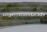 CTB353 15.5 inches 4*13mm tube labradorite beads wholesale