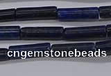 CTB357 15.5 inches 4*13mm tube lapis lazuli beads wholesale