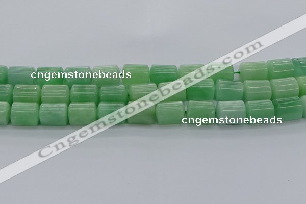 CTB520 15.5 inches 10*13mm triangle jade beads wholesale