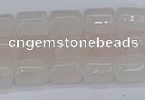 CTB700 15.5 inches 6*8mm tube rose quartz beads wholesale