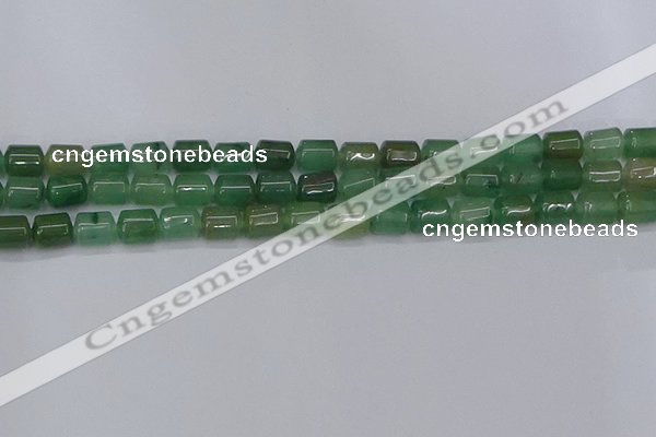 CTB705 15.5 inches 6*8mm tube green aventurine beads wholesale