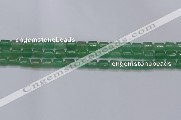 CTB706 15.5 inches 6*8mm tube green aventurine beads wholesale