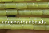 CTB814 15.5 inches 2*4mm tube korean jade beads wholesale