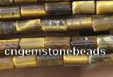 CTB823 15.5 inches 2*4mm tube yellow tiger eye beads wholesale