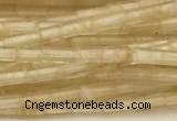 CTB961 15 inches 2*4mm tube cherry quartz beads