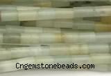 CTB963 15 inches 2*4mm tube amazonite beads