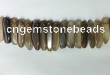 CTD2161 Top drilled 8*20mm - 10*40mm sticks agate gemstone beads