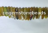 CTD2164 Top drilled 8*20mm - 10*40mm sticks agate gemstone beads