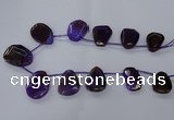 CTD2566 15.5 inches 18*25mm - 30*40mm freeform agate beads