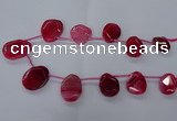 CTD2567 15.5 inches 18*25mm - 30*40mm freeform agate beads