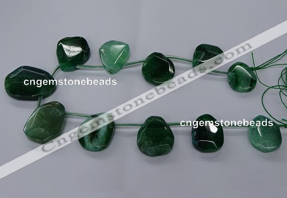 CTD2569 15.5 inches 18*25mm - 30*40mm freeform agate beads