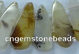 CTD2708 15.5 inches 10*25mm - 18*50mm freeform montana agate beads