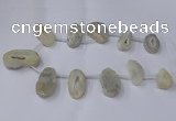 CTD2710 15.5 inches 20*30mm - 35*45mm freeform druzy agate beads