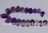 CTD2745 Top drilled 18*25mm - 22*40mm freeform agate beads