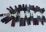 CTD2911 Top drilled 8*35mm - 10*65mm sticks agate beads