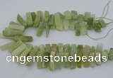 CTD3519 Top drilled 10*20mm - 12*40mm sticks New jade beads