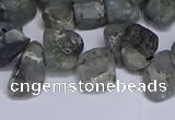 CTD3611 Top drilled 10*14mm - 13*18mm nuggets labradorite beads