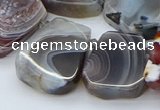 CTD3643 Top drilled 15*20mm - 25*30mm freeform botswana agate beads