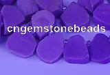 CTD3872 Top drilled 10*12mm - 14*16mm freeform kunzite beads