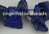 CTD432 15.5 inches 12*20mm - 15*25mm nuggets lapis lazuli beads