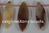 CTD45 Top drilled 12*25mm – 16*50mm marquise agate gemstone beads