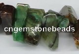 CTD605 Top drilled 10*18mm - 12*28mm nuggets agate gemstone beads