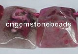 CTD663 Top drilled 25*30mm - 30*40mm freeform agate beads