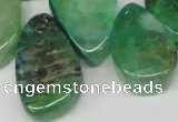 CTD688 Top drilled 18*25mm - 28*40mm freeform agate gemstone beads