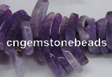 CTD720 Top drilled 12*25mm - 14*40mm wand agate gemstone beads