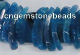 CTD722 Top drilled 12*25mm - 14*40mm wand agate gemstone beads