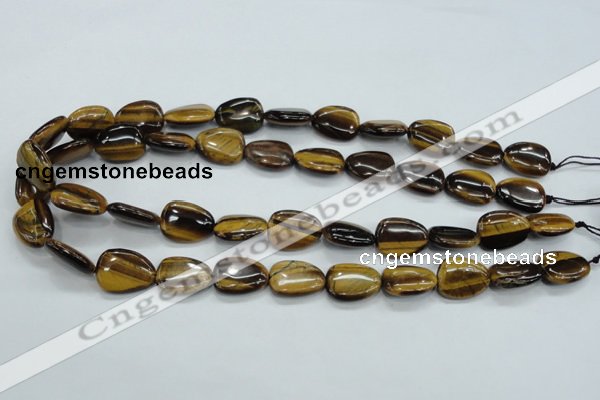 CTE113 15.5 inches 13*18mm freeform yellow tiger eye beads wholesale