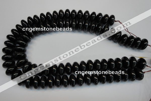 CTE1182 15.5 inches 10*18mm rondelle blue tiger eye beads