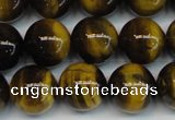 CTE1218 15.5 inches 6mm round AB+ grade yellow tiger eye beads