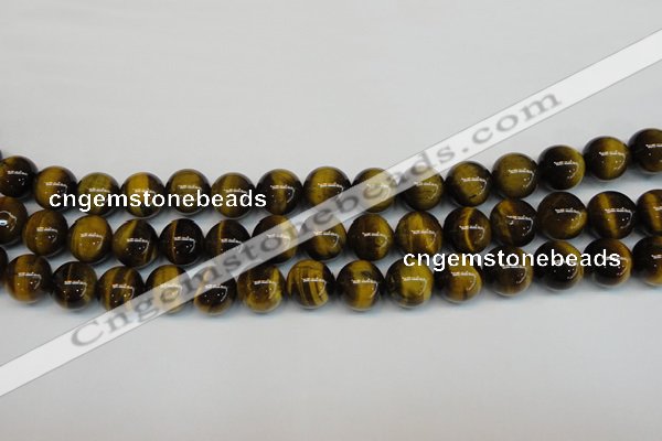 CTE1218 15.5 inches 6mm round AB+ grade yellow tiger eye beads