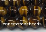 CTE1242 15.5 inches 6mm round AA grade yellow tiger eye beads