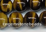 CTE1252 15.5 inches 10mm round AAA grade yellow tiger eye beads