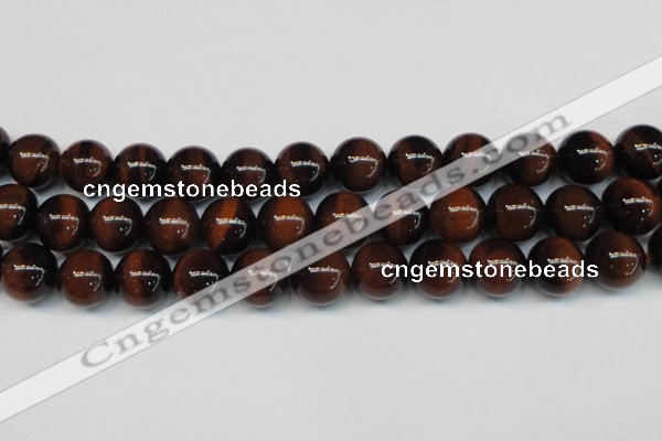 CTE1263 15.5 inches 12mm round AB grade red tiger eye beads