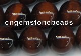 CTE1264 15.5 inches 14mm round AB grade red tiger eye beads