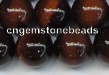 CTE1265 15.5 inches 16mm round AB grade red tiger eye beads
