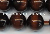 CTE1273 15.5 inches 16mm round AB+ grade red tiger eye beads