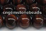 CTE1278 15.5 inches 10mm round A grade red tiger eye beads