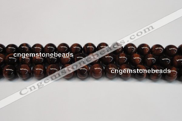 CTE1278 15.5 inches 10mm round A grade red tiger eye beads