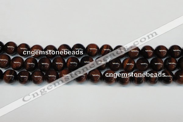 CTE1286 15.5 inches 10mm round A+ grade red tiger eye beads